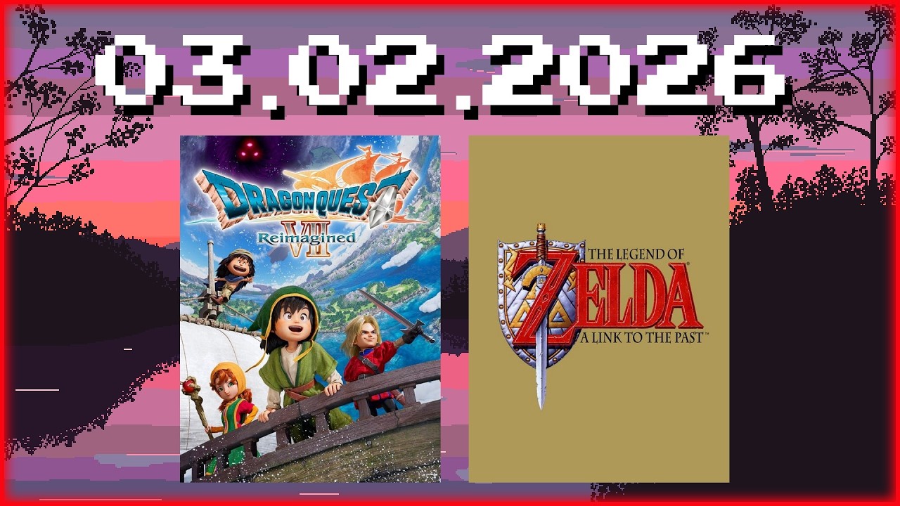 🔴Dragon Quest 7 Reimagined (PS5) | 21.00h Zelda ALTTPR Community Race