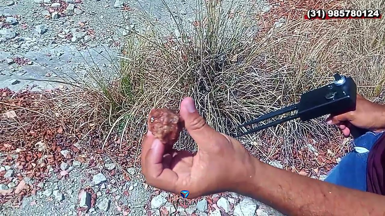 DETCTOR DE METAIS : PEDRA DE OURO ACHADA COM DETECTOR I&Ocirc;NICO !! ✅🪙