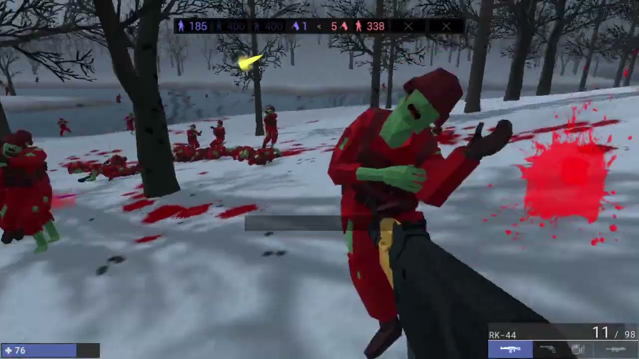 RAVENFIELD MODED: HUMANS VS ZOMBIES