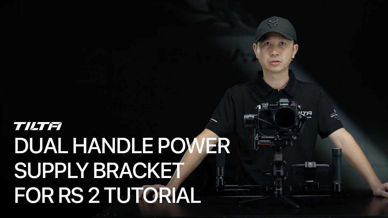 Tilta Dual Handle Power Supply Bracket for RS 2 Tutorial