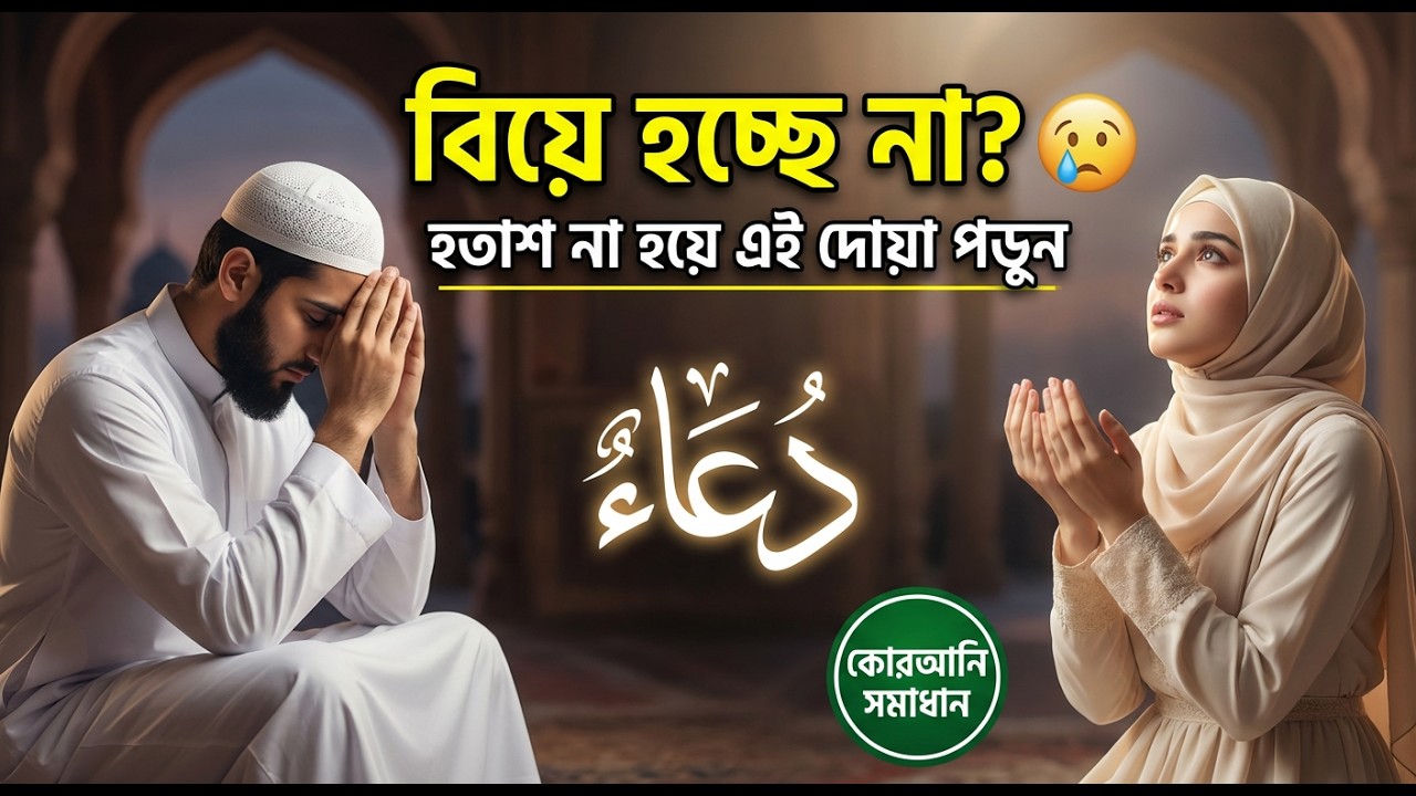 বিয়ে দেরি হচ্ছে কেন? দ্রুত বিয়ে হওয়ার আমল ও দোয়া | Biye derite hocche? Islamic Solution Bangla
