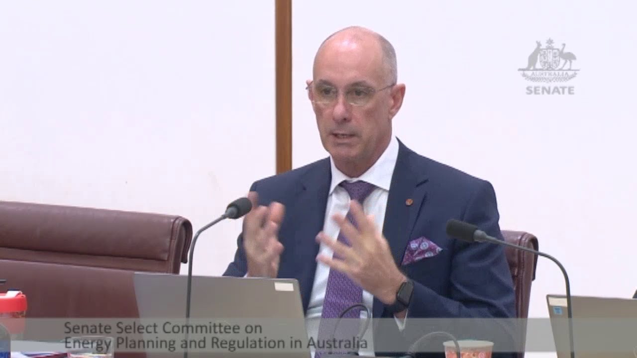 Senate Select Committee on Energy Planning and Regulation in Australia - AEMO