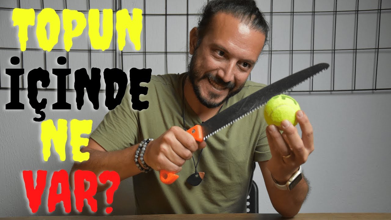 Az daha Parmağımı KESİYORDUM!!! - Tenis Topunun İçinde Ne VAR? - Çağdaş Ulukan