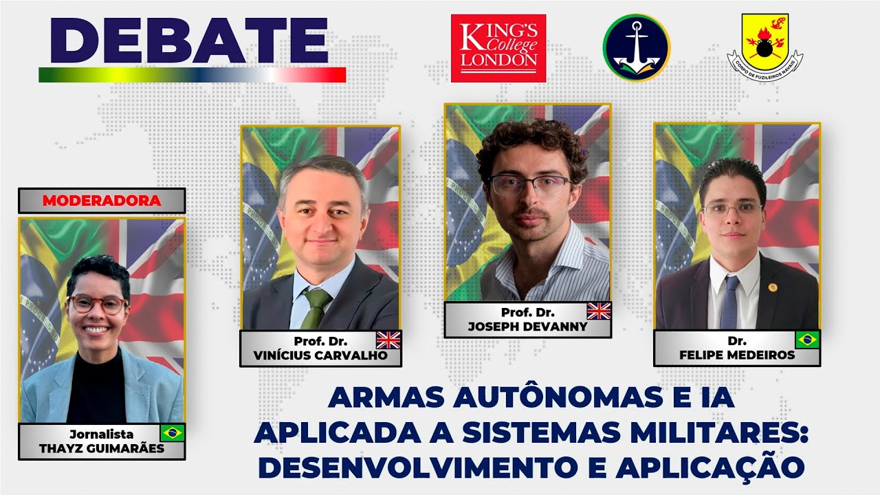 Tema 3: Armas aut&ocirc;nomas e IA em sistemas militares: Desenvolvimento e aplica&ccedil;&atilde;o  |  Debate
