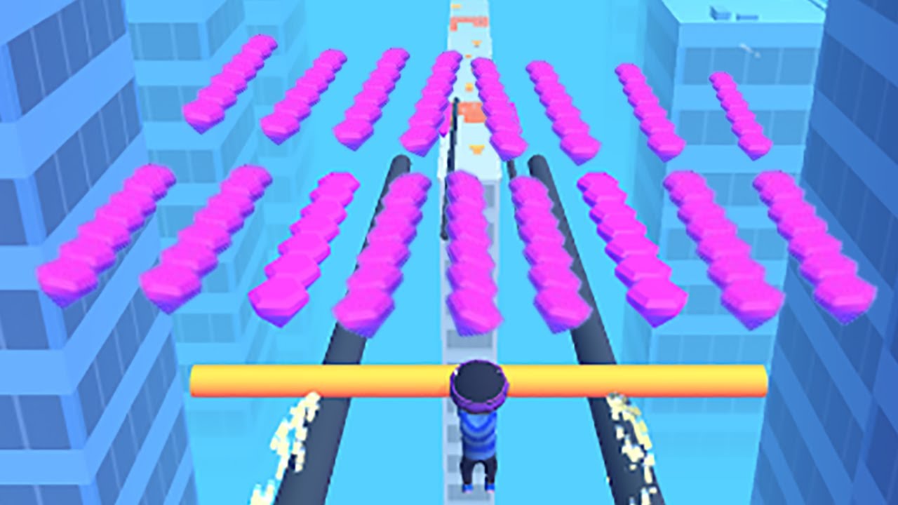 Satisfying Mobile Game Roof Rails All Levels Top Gameplay Walkthrough Big Update Max Skills