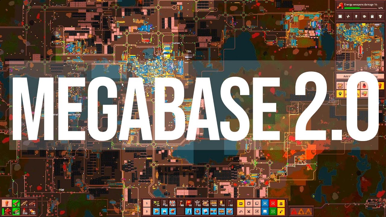 #464 1001+hrs FACTORIO 2.0 MEGABASE OF CHAOS