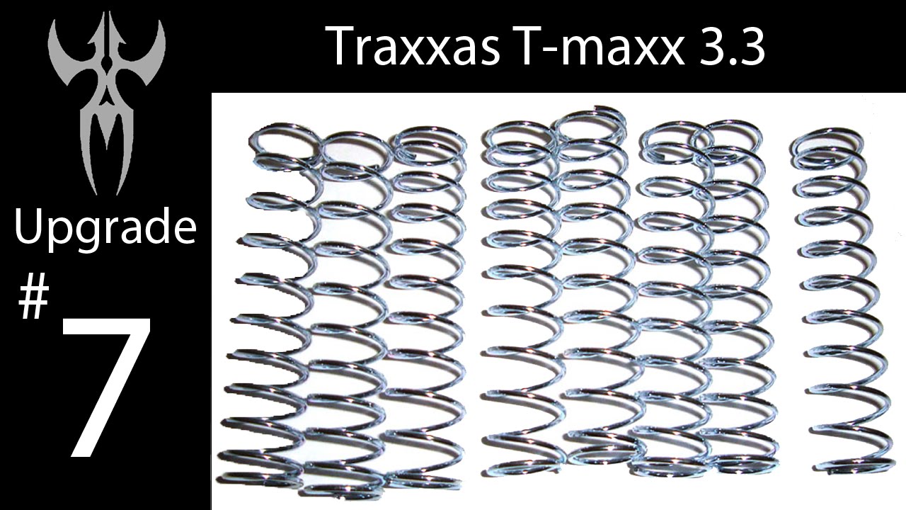 Goliath- T-Maxx 3.3 Level 7 Upgrade: Silver Dual Rate Springs