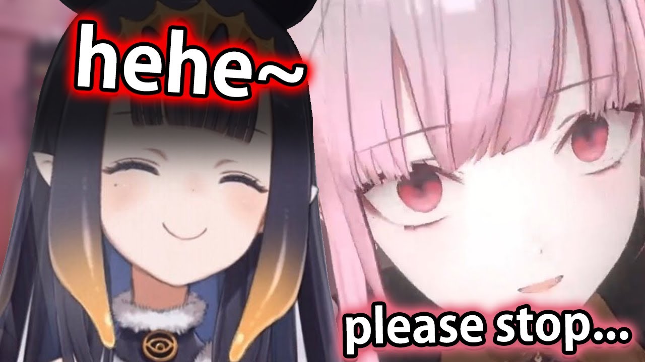 Calli finds out why Ina doesn't stream late at night the hard way...