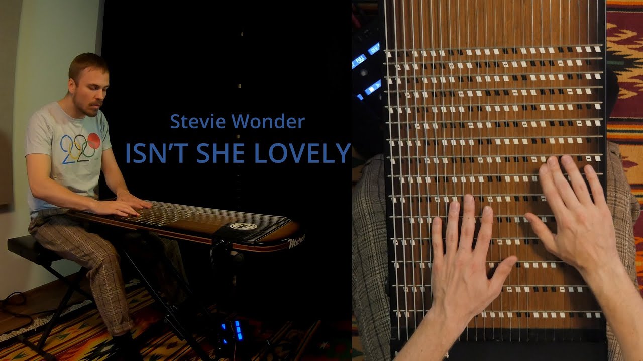 Stevie Wonder - Isn't She Lovely on the harpejji k24