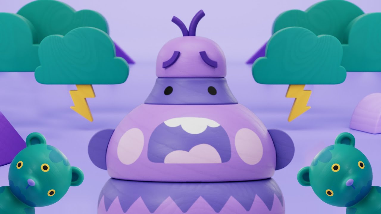 I Am Scared Ahh! 👻 Emotions 🎃 Kids Songs 🌈 Pim Pam Pino