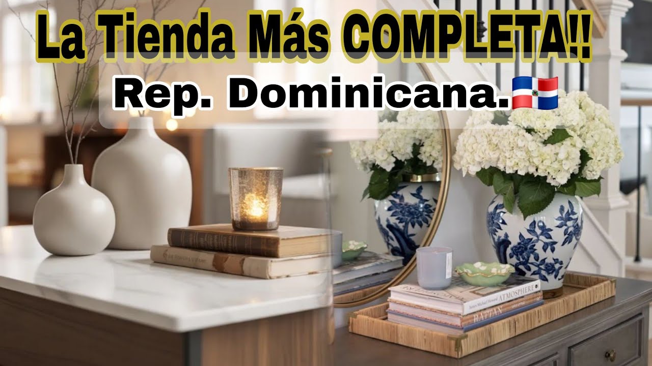 🇩🇴 ✨️DECORACIÓN MODERNA: Donde Comprar Decoración Bonita en Rep. Dominicana/ Tienda Suplax 