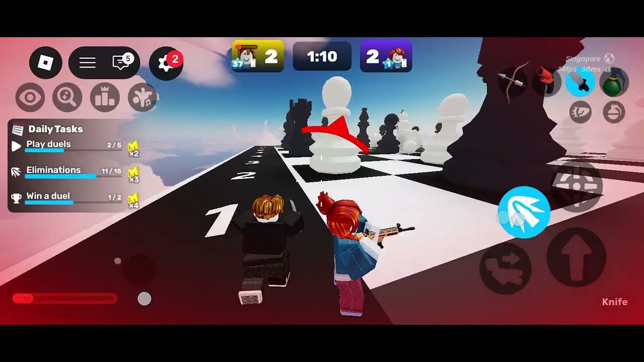 1v1 with my friend in shouting game in Tamil 