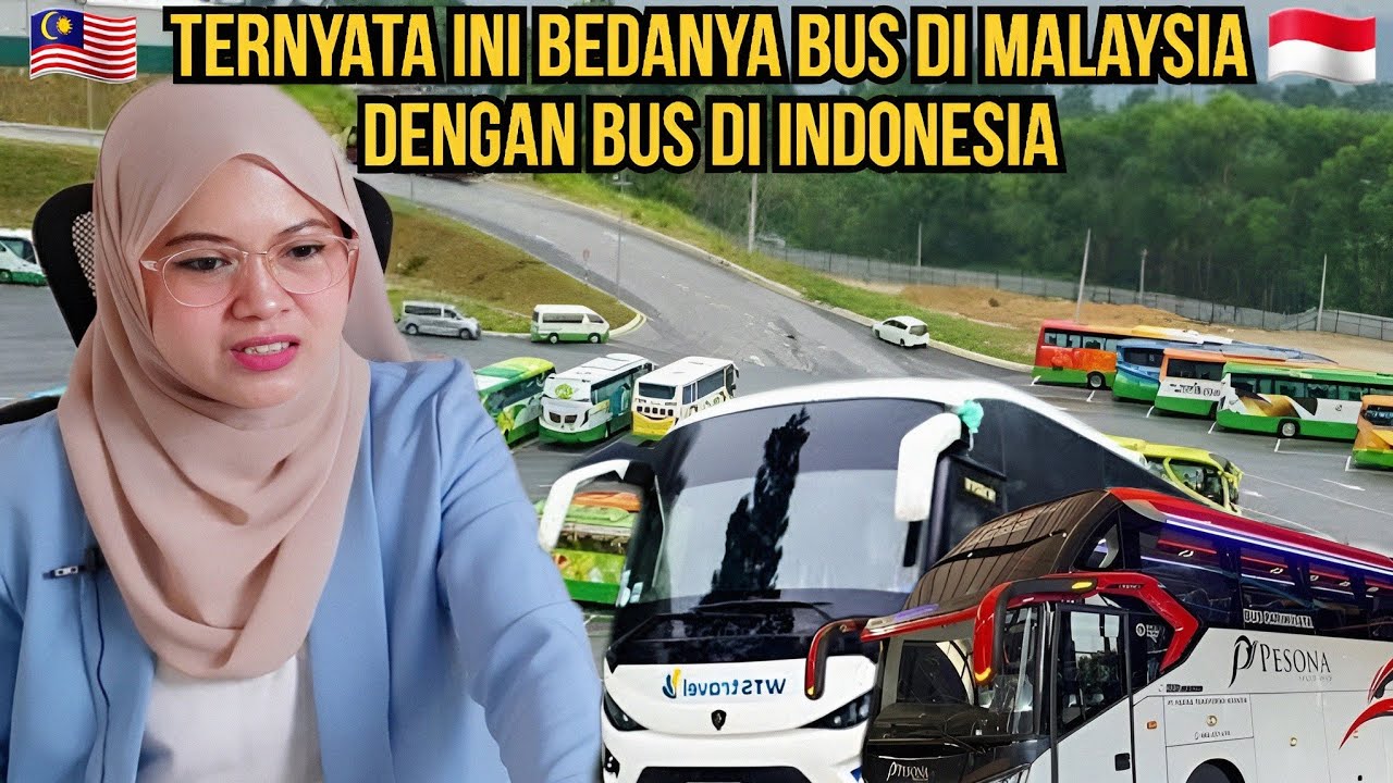 PERBEDAAN BUS MALAYSIA DENGAN BUS INDONESIA‼️PENGALAMAN ORANG INDONESIA🇮🇩 NAIK BUS DI MALAYSIA🇲🇾