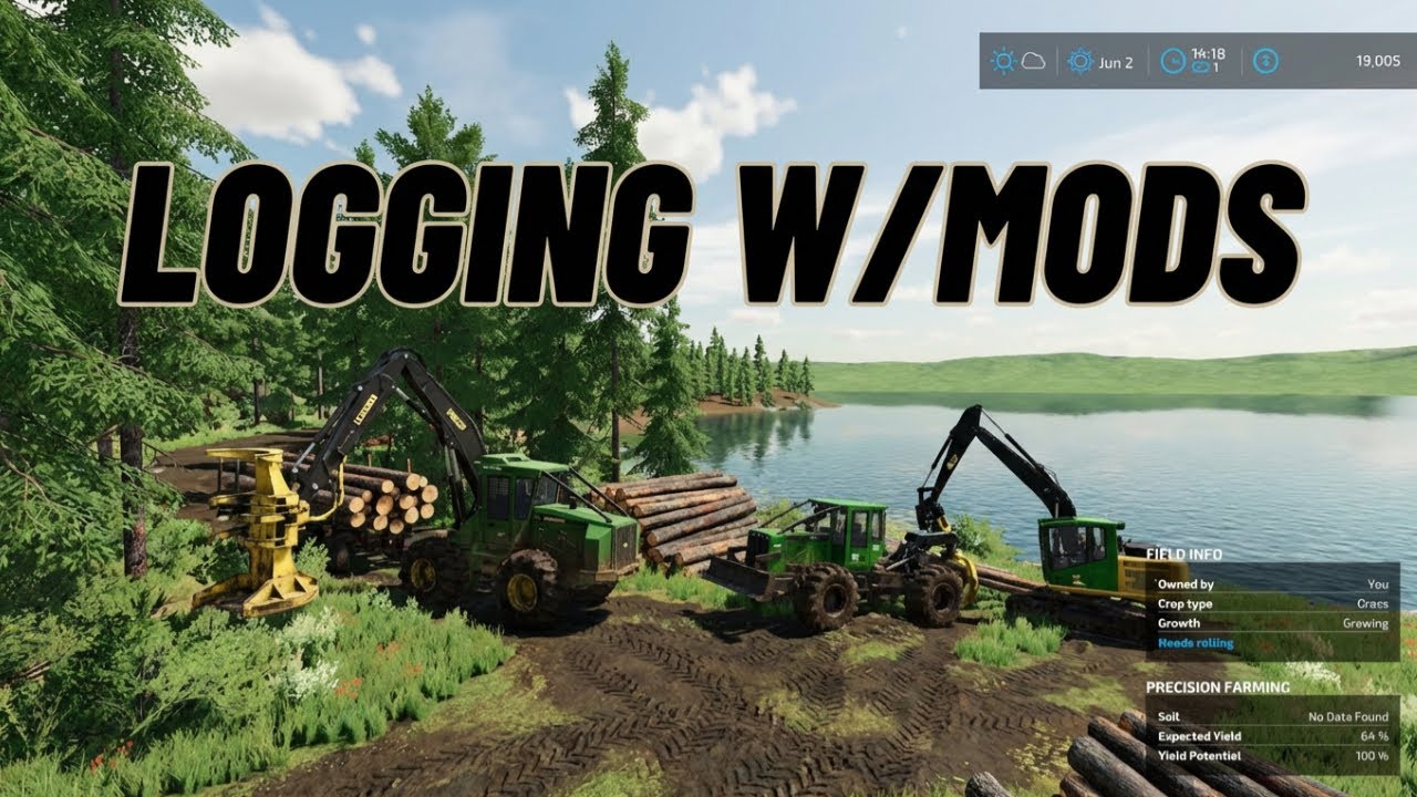 Logging w/Mods? #fs22 #yt #live