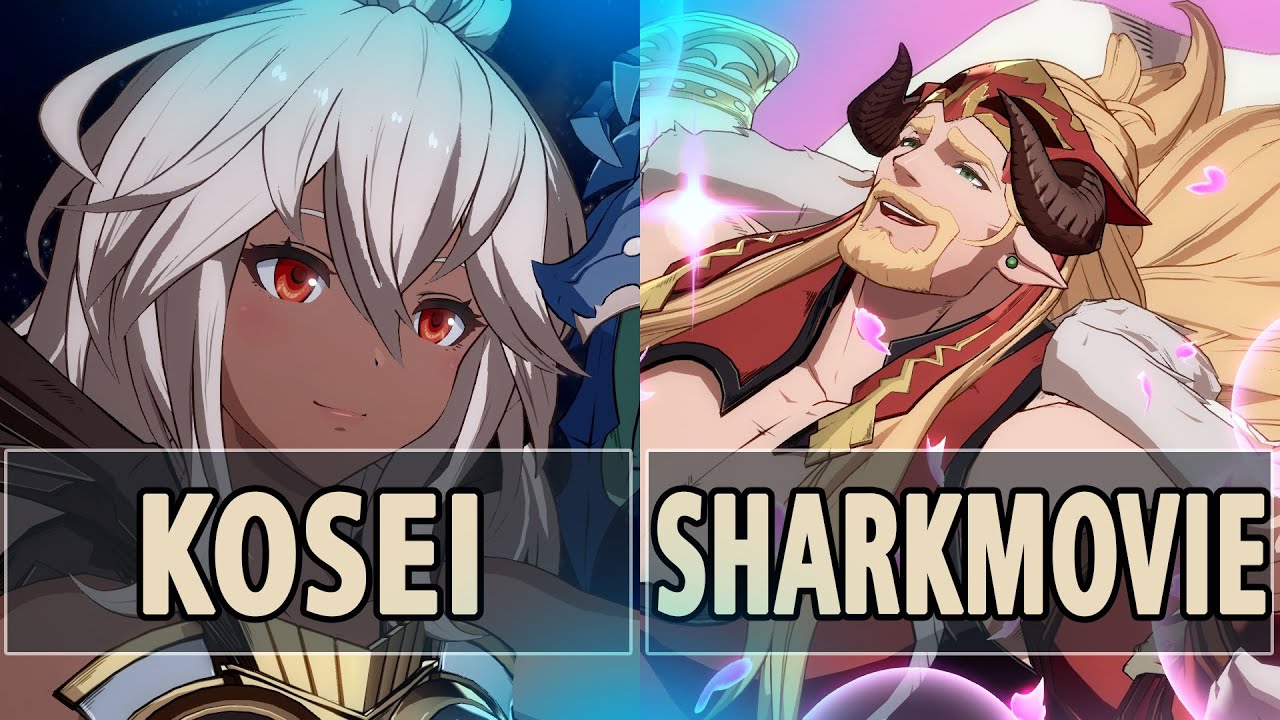 GBVS: Kosei (Zooey) Vs SharkMovie (Ladiva) | High Level Gameplay.