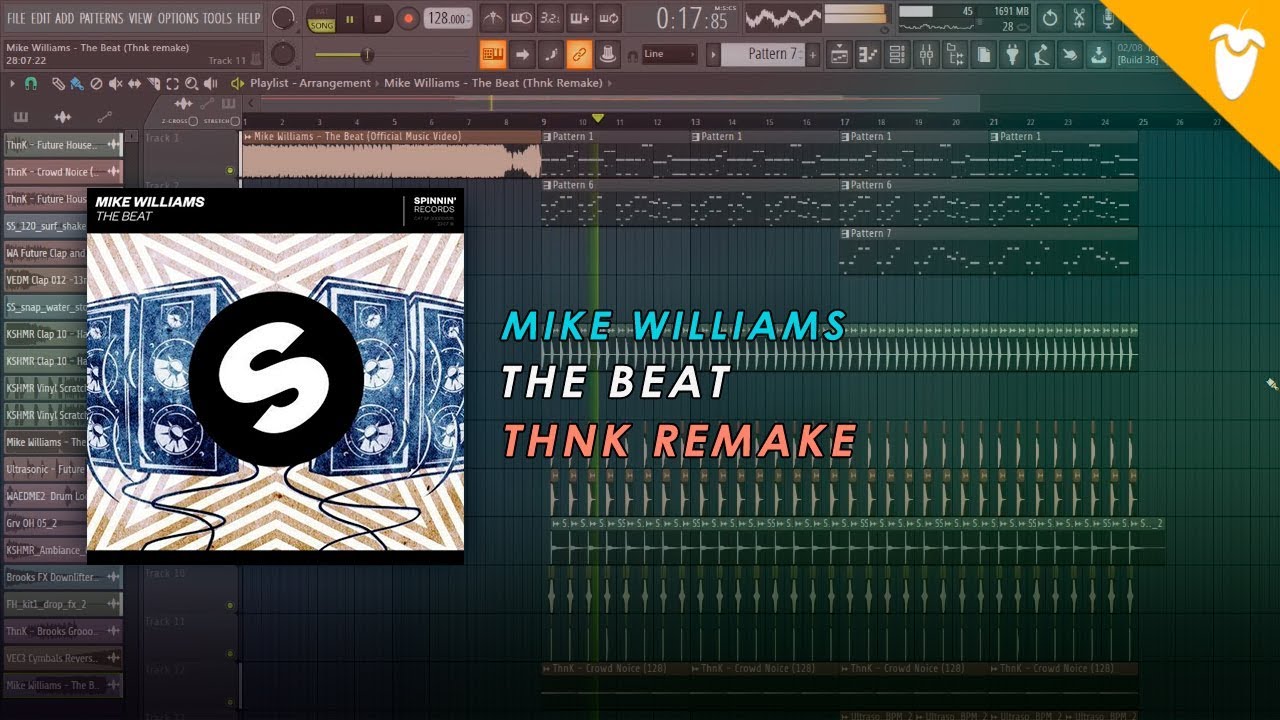 Mike Williams - The Beat (Drop) [FL Studio Remake + FREE FLP]