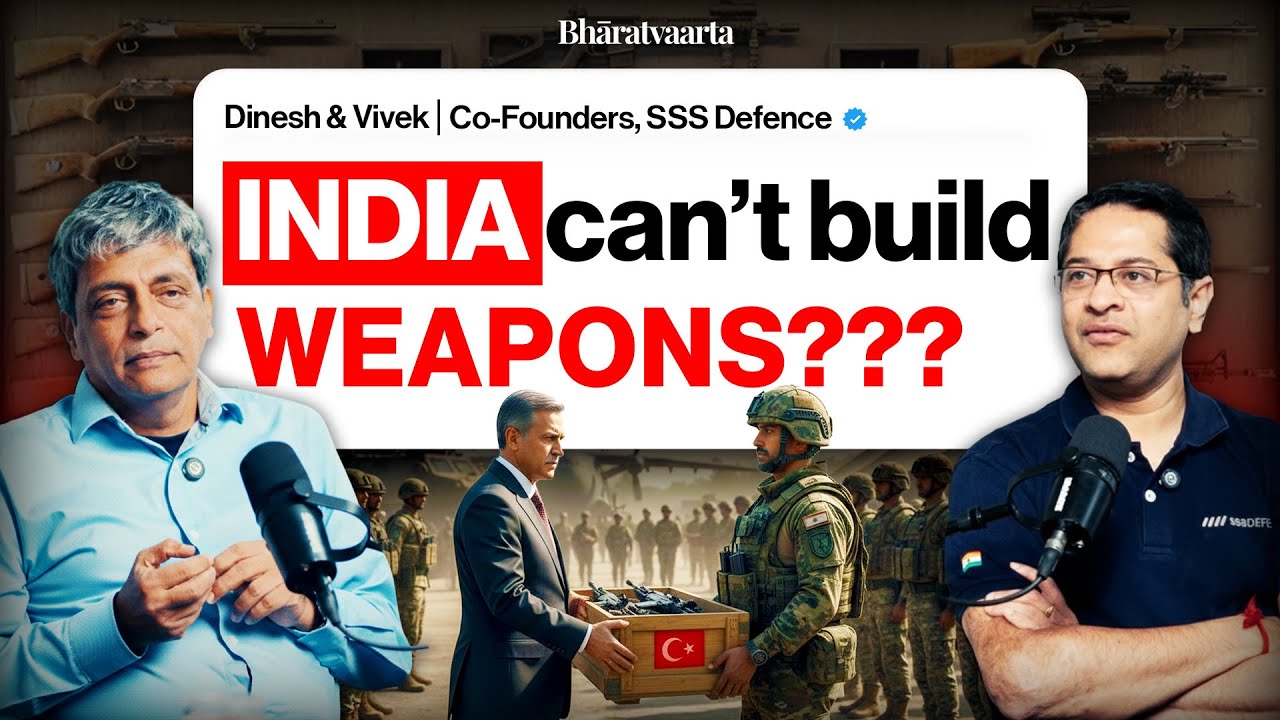 Path to Becoming a Defence Superpower || SSS Defence Co-Founders Vivek & Dinesh