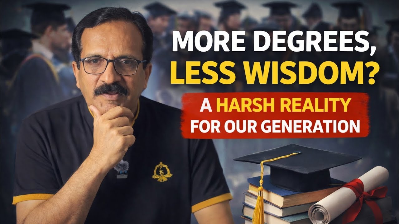 More Degrees, Less Wisdom? A Harsh Reality For Our Generation