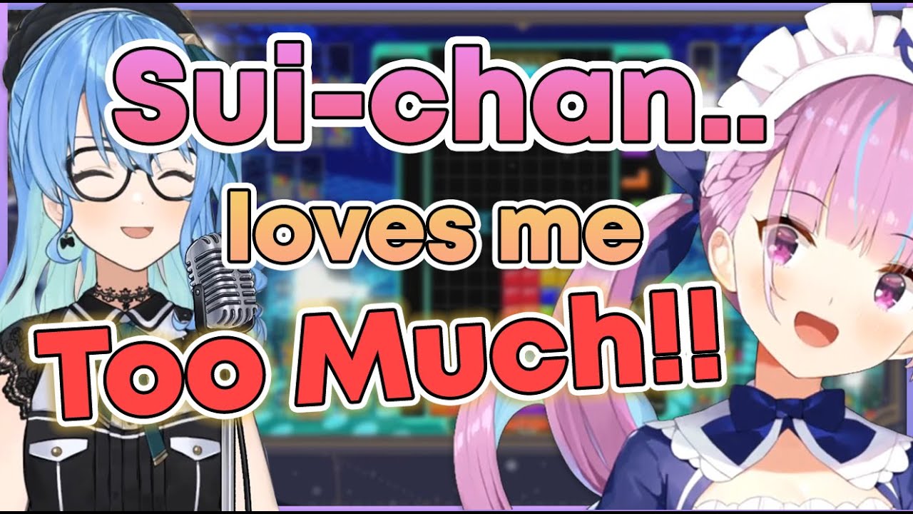 Suisei can't get Aqua's song out of her head【Hololive | Eng Sub】