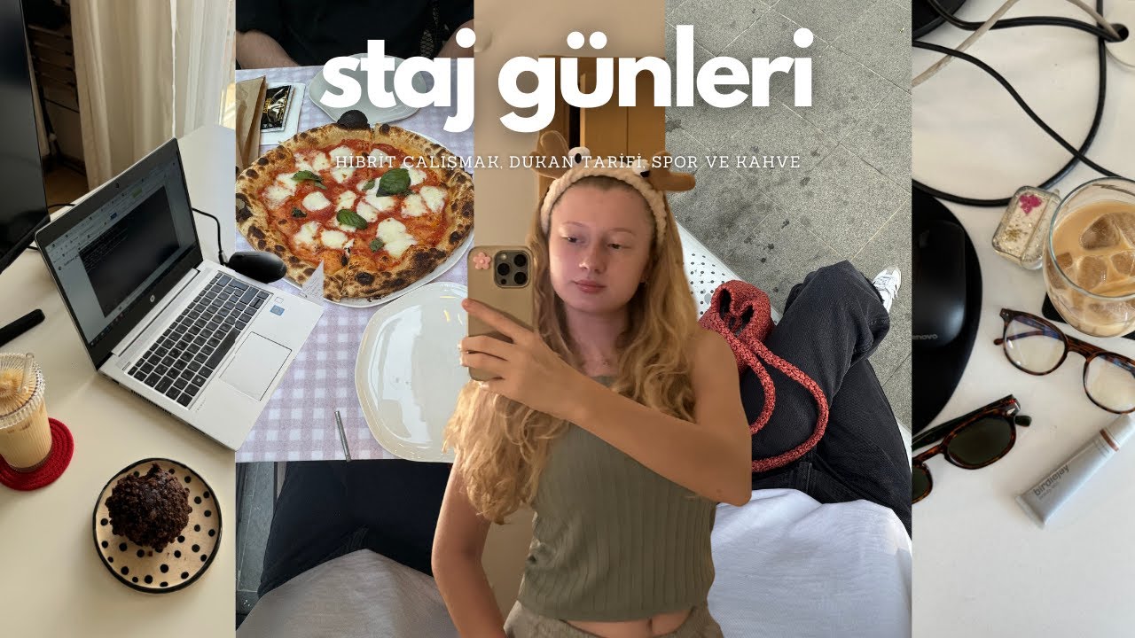 Stajda neler yapıyorum | bilgisayar mühendisliği ofis günlüğü #vlog