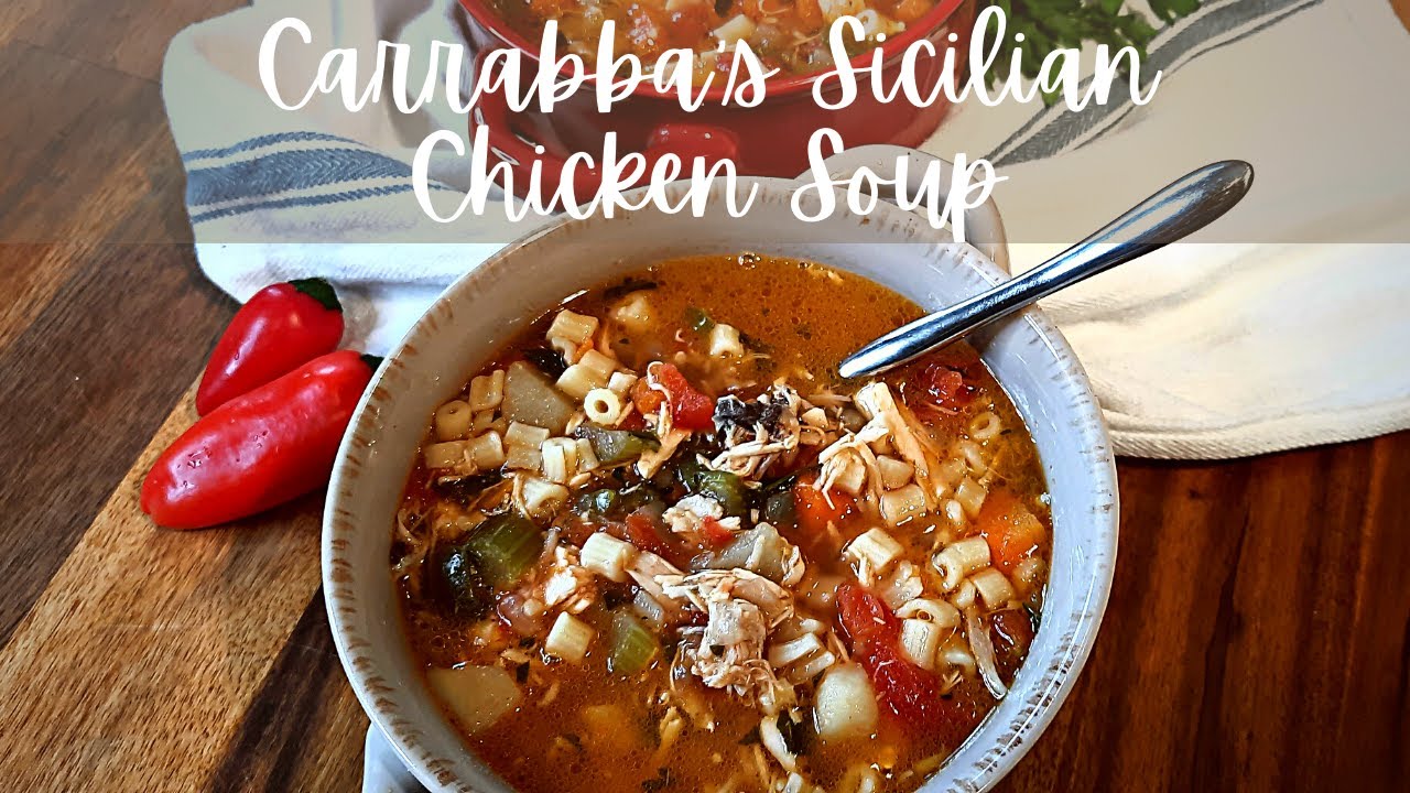 How to make CARRABBA'S | Sicilian Chicken Soup