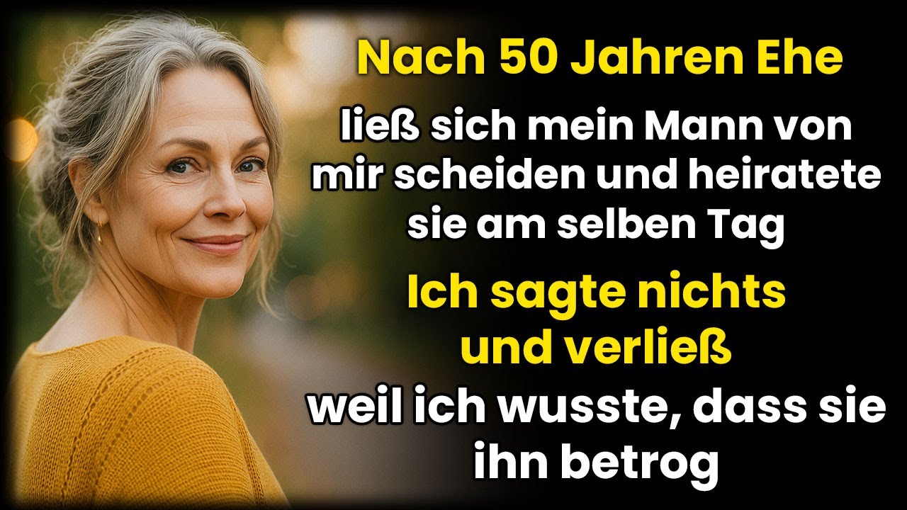 Am Tag der Scheidung heiratete er sie – ich ging still, wissend, dass sie eine Betrügerin war.
