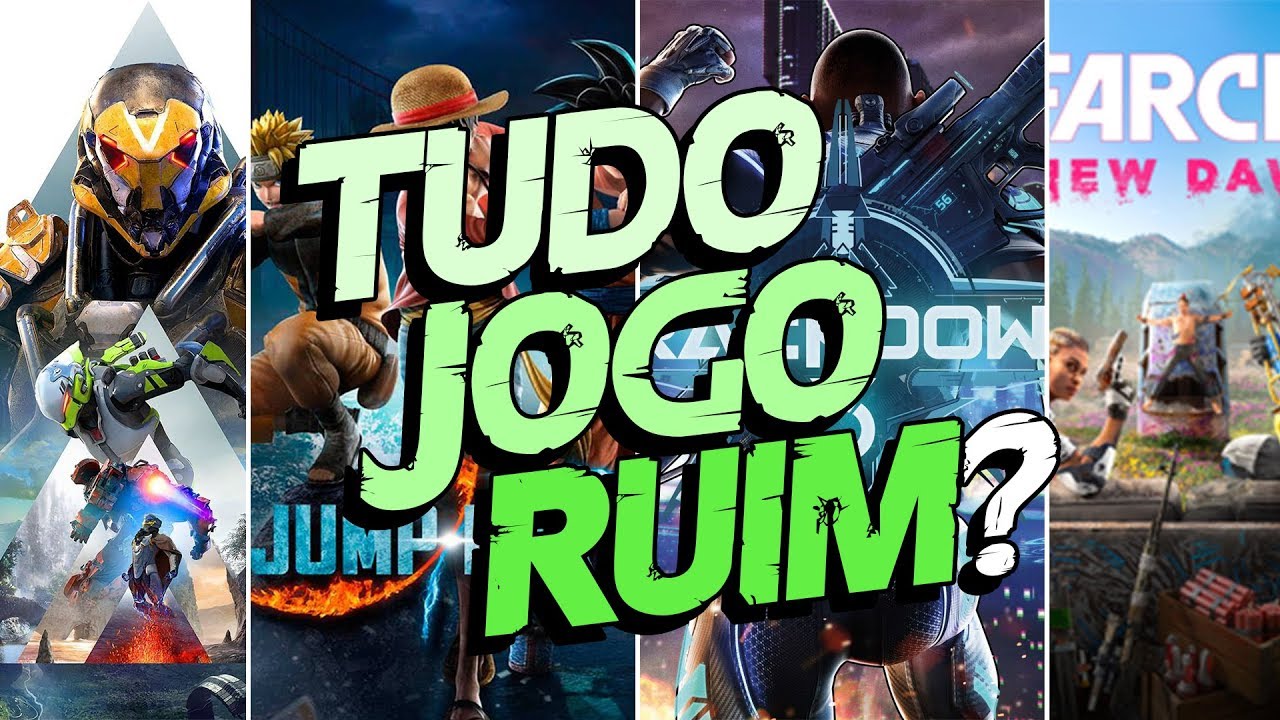Games lançados até agora em 2019, só tem bomba?