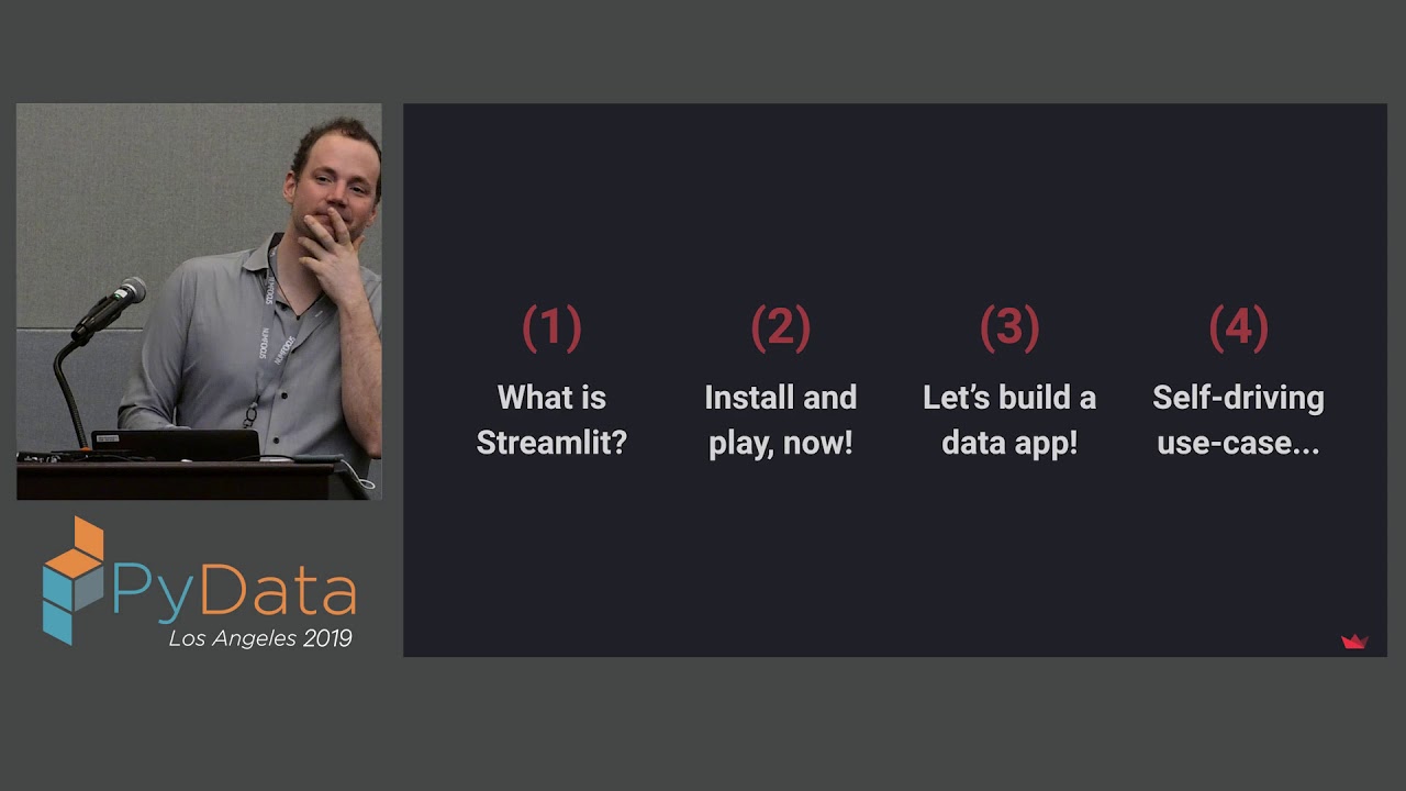 Adrien Treuille: Turn Python Scripts into Beautiful ML Tools | PyData LA 2019