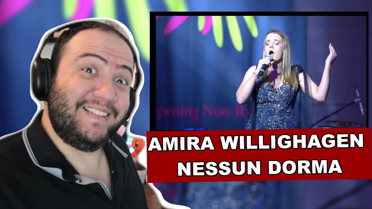 Amira Willighagen - Nessun Dorma | 17 November 2023 | TEACHER PAUL REACTS
