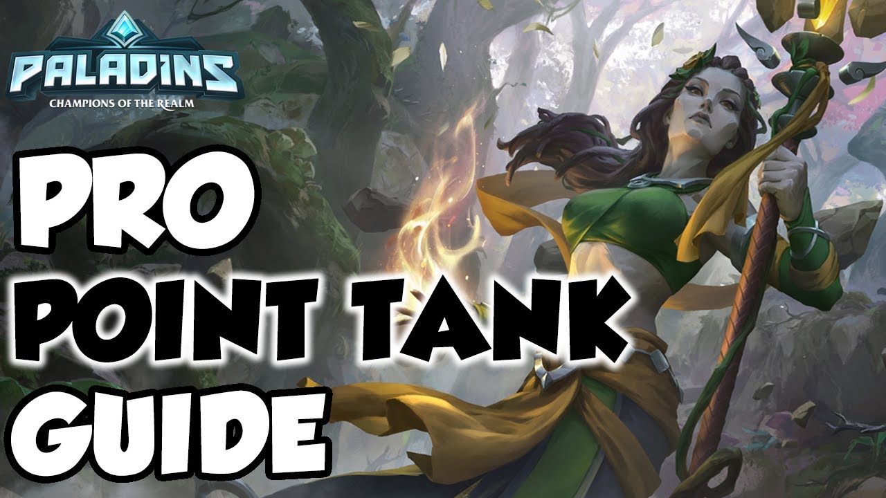 HOW TO PLAY POINT TANK! PALADINS: INARA, BARIK, TERMINOUS, HOW TO GUIDE!