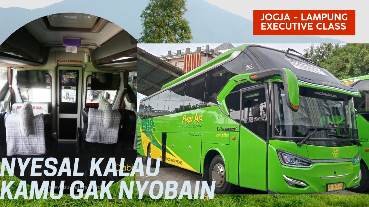 Nyesal kalau kamu gak Nyobain❗Bus Puspa Jaya Jogja - Lampung #buspuspajaya #oh1526