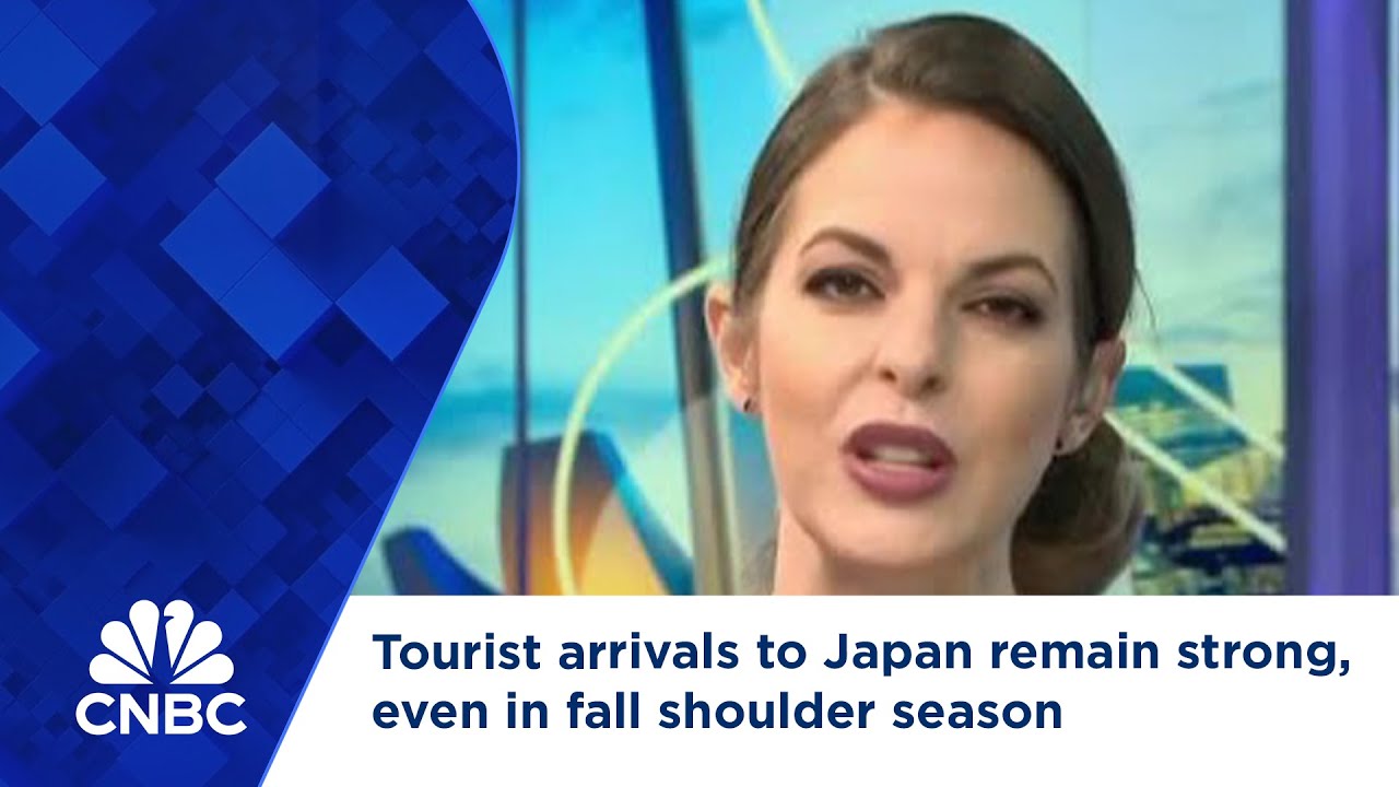 Tourist arrivals to Japan remain strong, even in fall shoulder season