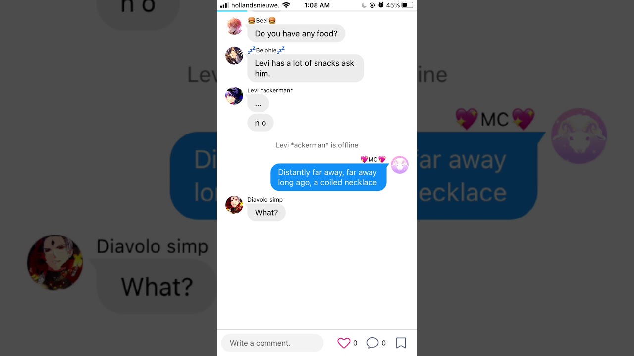 Aishite|obey me|lyric prank!|read pinned comment.