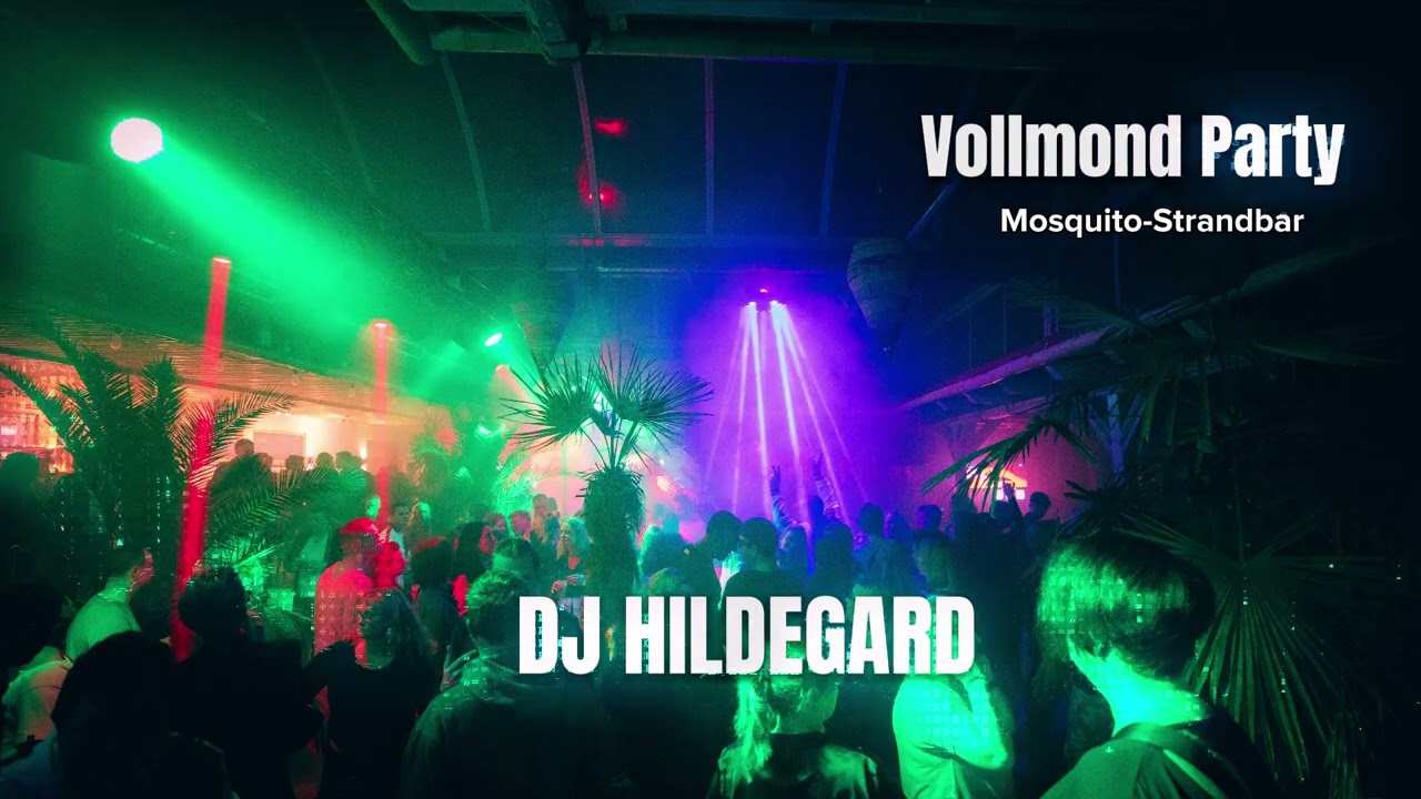 🌕 Vollmond Party mit DJ Hildegard | Magische Beats & Sommer Vibes - Mosquito Strandbar 31.08.2024