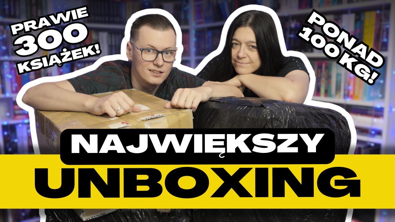 Największy UNBOXING! Prawie 300 książek!