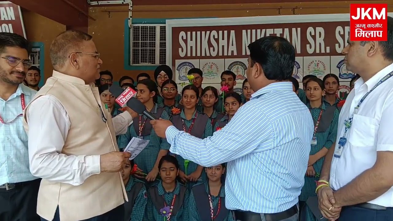 Students of Shiksha Niketan High Secondary School, Jeevan Nagar topped in different subjects.
