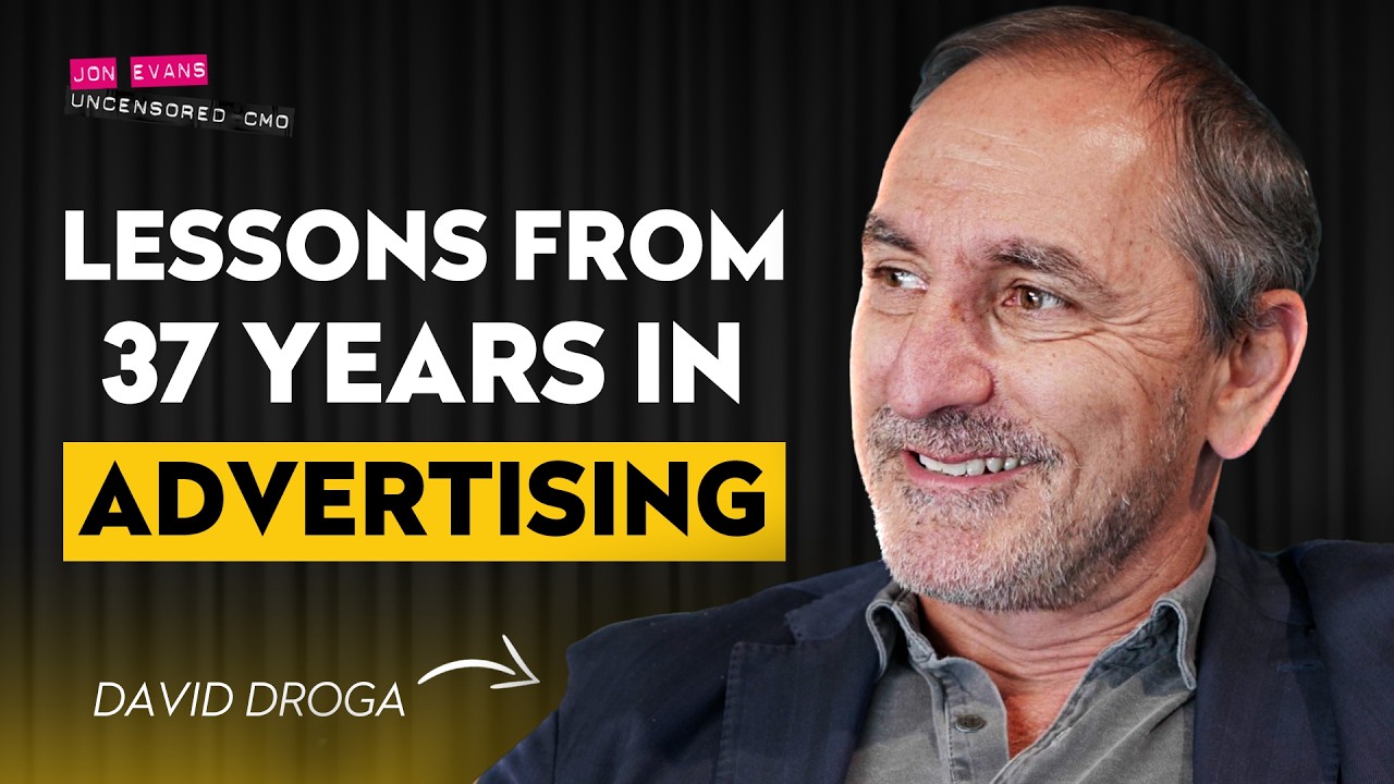 David Droga: My greatest lessons from 37 years in advertising