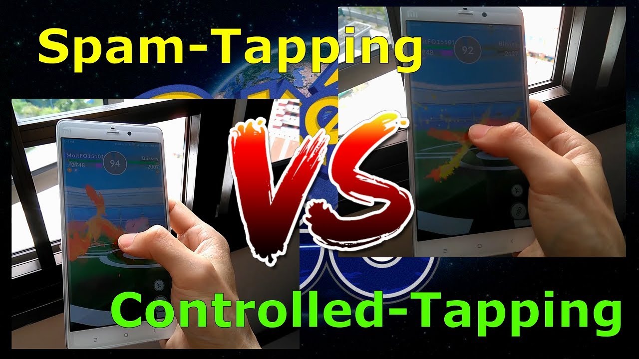 Battling Tips - Spam Tapping VS Controlled Tapping