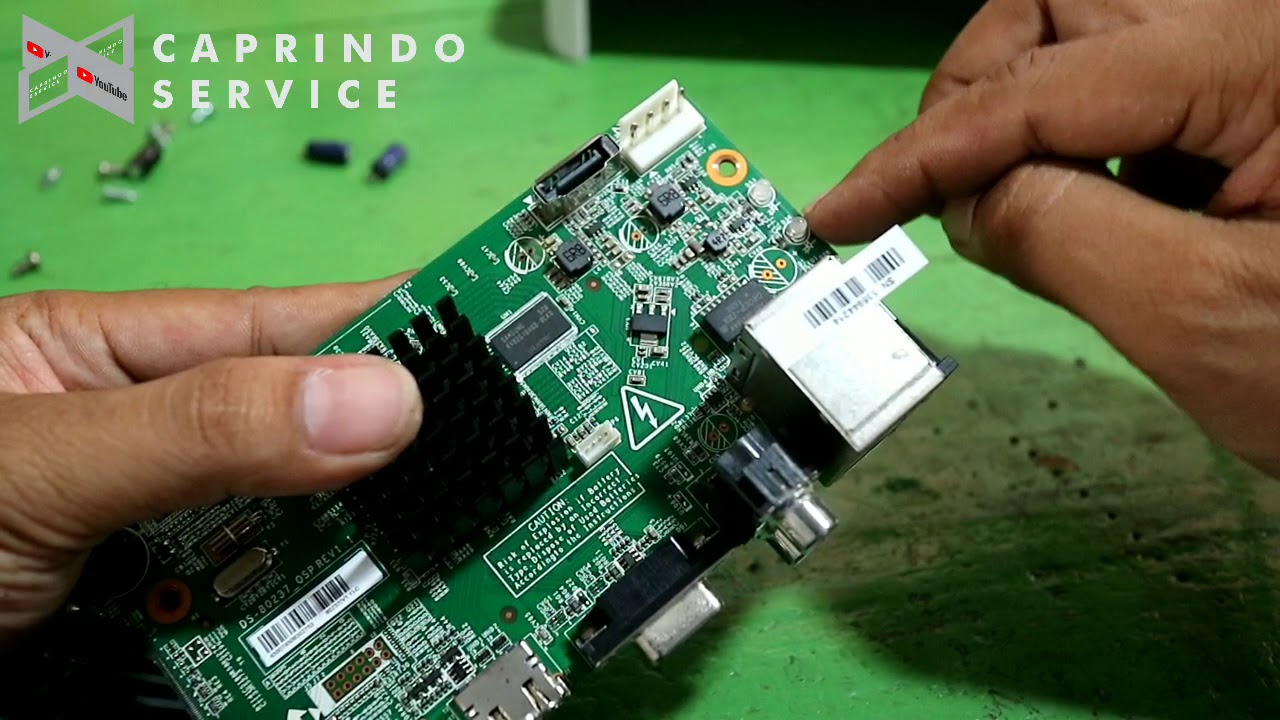 Cara Memperbaiki Mainboard DVR CCTV || Nyala Tapi Tidak Berfungsi