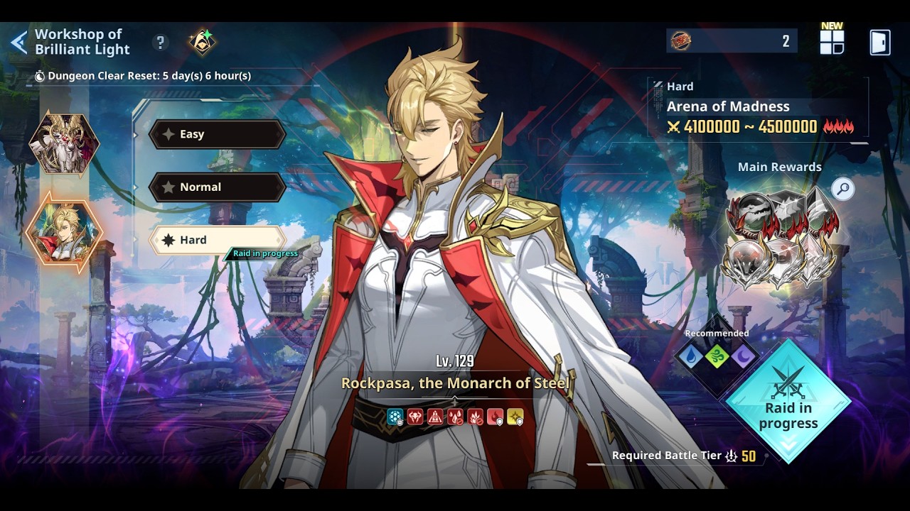 F2P TRYING HARD MODE WOBL ROCKPASA || Solo Leveling Arise Live