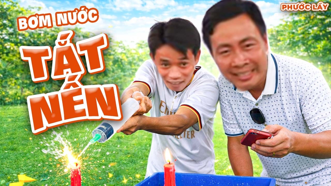 Trò Chơi Bơm Nước Tắt Nến Nhận Thưởng Liền Tay | Phước Lầy