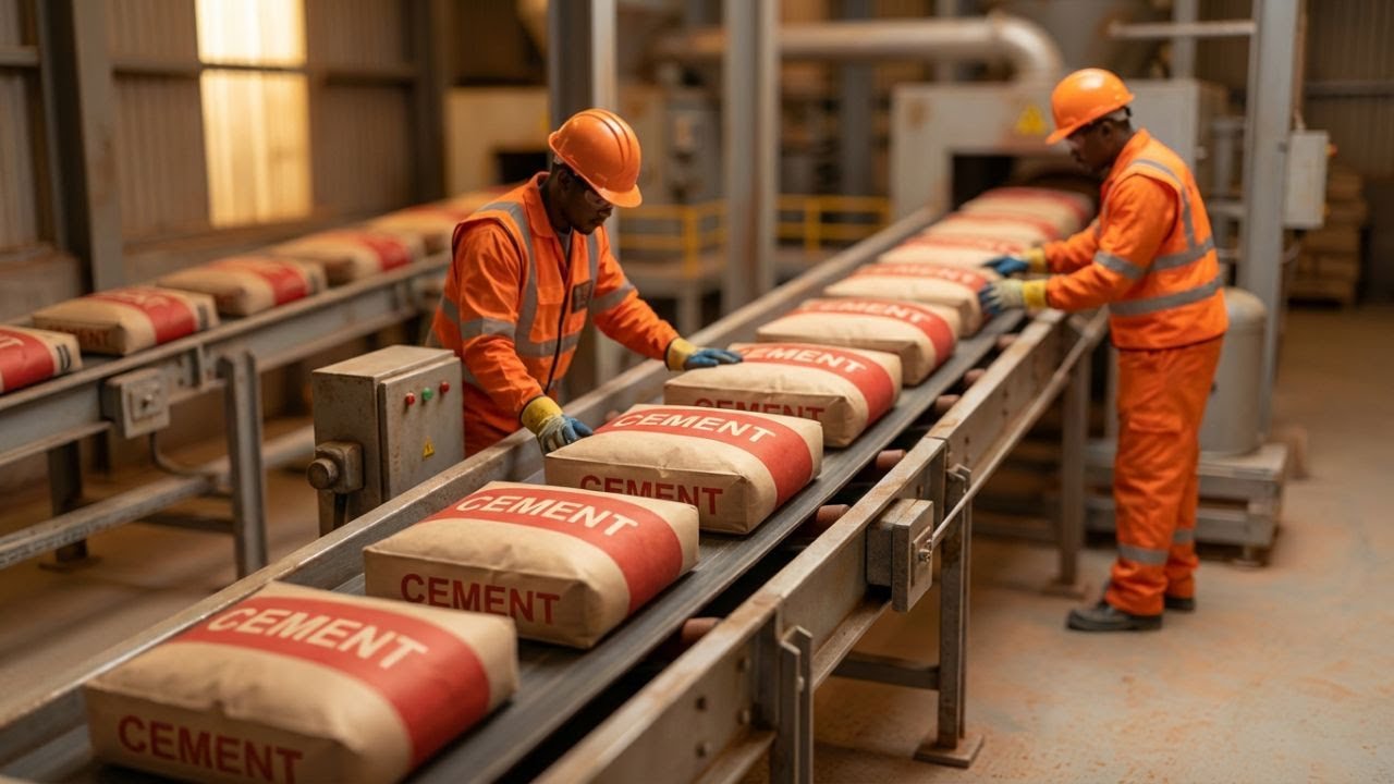 How Millions of Tons of Cement Are Made In Factory – Process Behind the World’s Most Used Material!