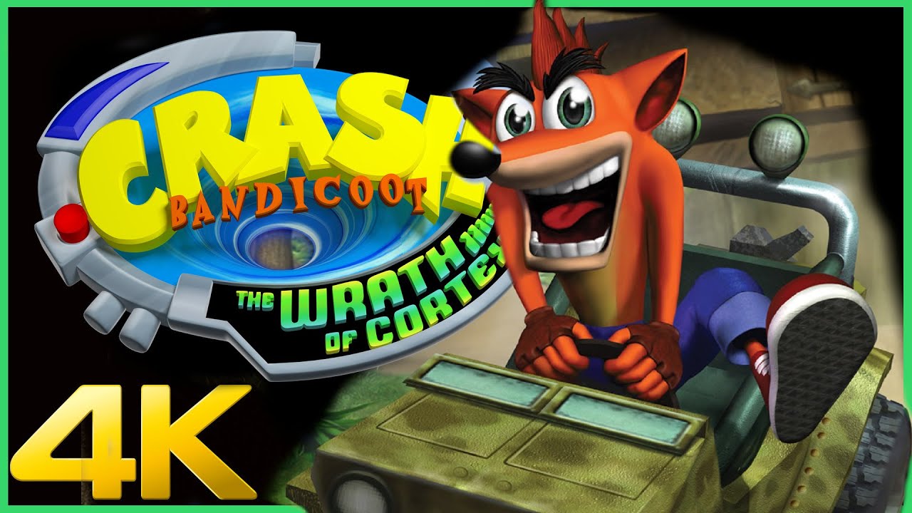 Crash Bandicoot: The Wrath of Cortex - 4K 60ᶠᵖˢ - Juego Completo - Longplay sin Comentarios Español