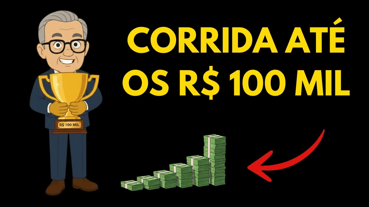Quem chega aos R$100 Mil quase sempre fica rico (O resto desiste antes)