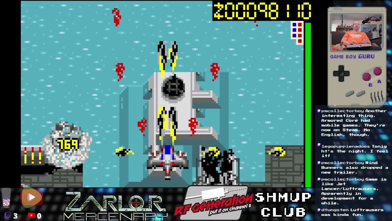 Highlight: GameBoyGuru streams - Zarlor Mercenary 1CC!