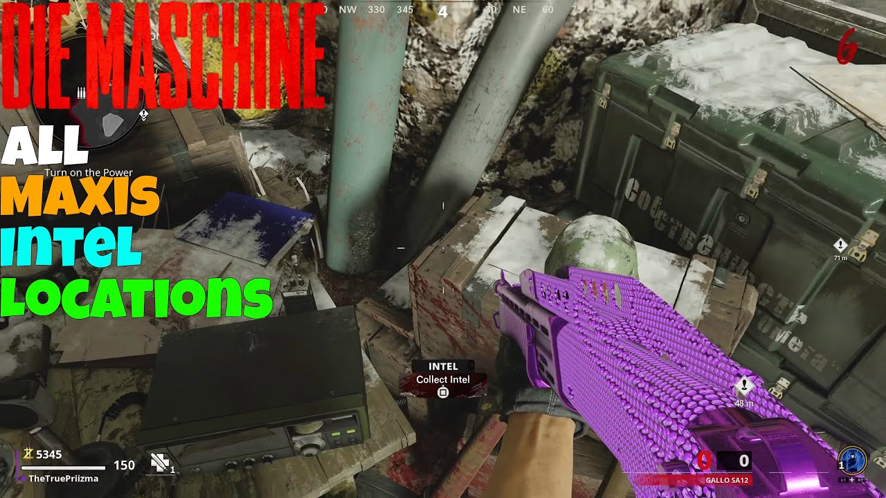 *OLD* Cold War Zombies: All Maxis Intel Locations ( Preseason & Season 1)