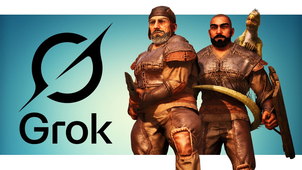 ARK PvP, but Grok is Tribe Leader