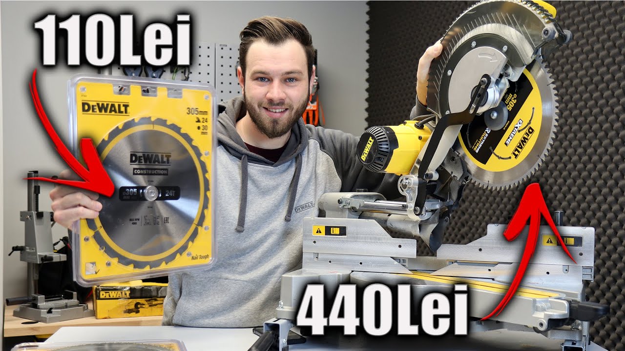 Ce tip de p&acirc;nză folosesti?  &Icirc;nlocuire p&acirc;nză circular DeWALT DWS780 305mm |  DT1958 sau DT99576