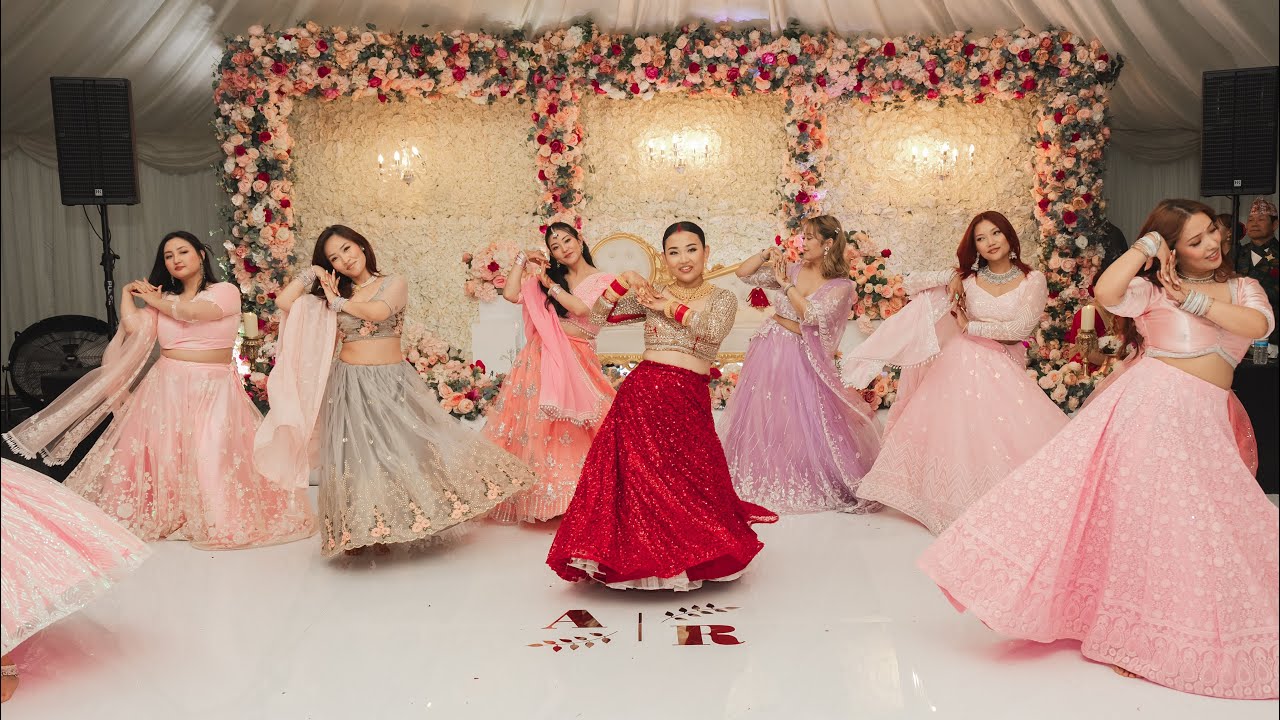Nepali Best Wedding Reception Dance | A&R ❤️