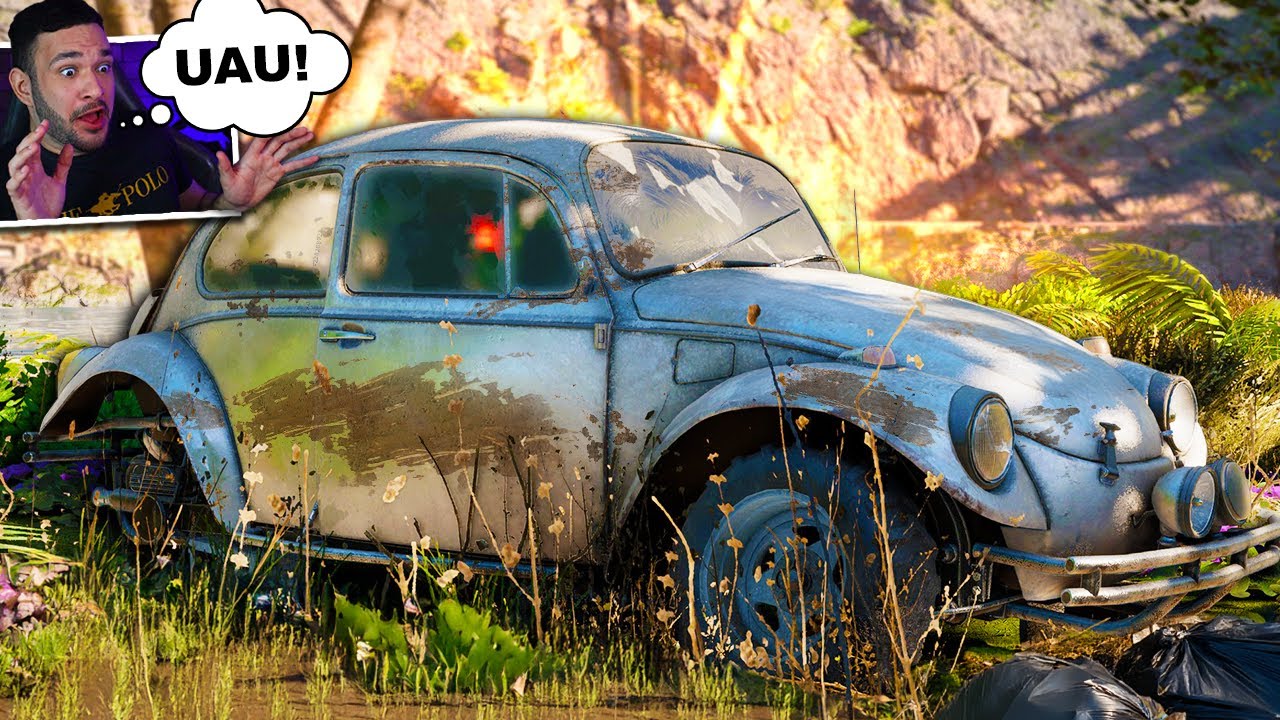 ENCONTREI um FUSCA ABANDONADO no TEST DRIVE SOLAR CROWN